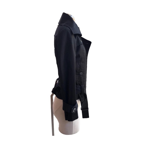 MODSTROM Black Jacket SZ XS Lightly Used Cotton Made in Italy - Picture 3 of 13